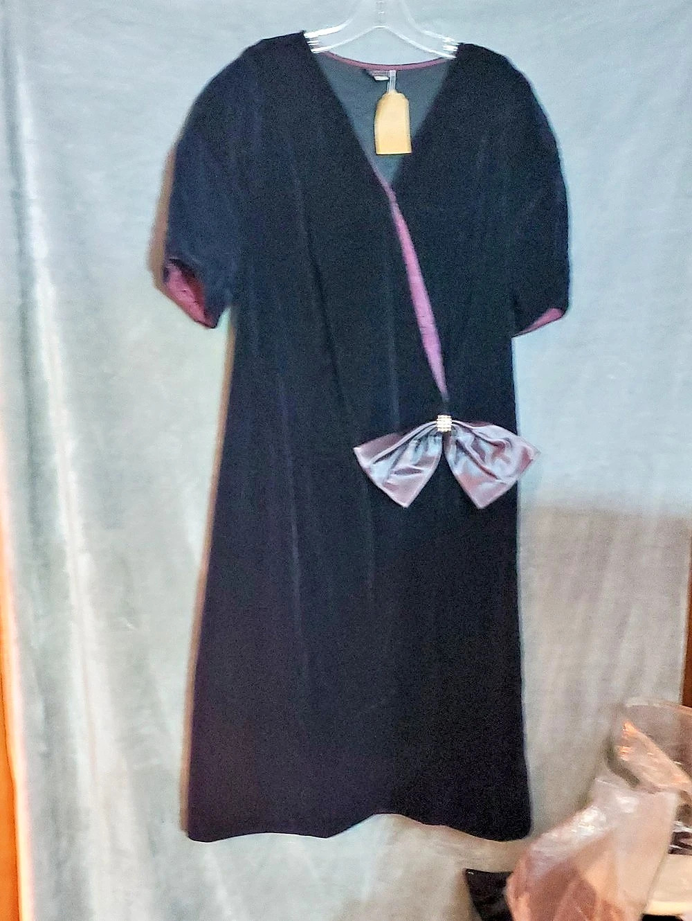Cachet by Barbara Protas Velvet Maxi Dress Size 22 Like New
